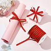 WADORN 1 Roll Single Face Velvet Ribbon DIY-WR0003-86-4