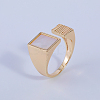 Brass Cuff Rings for Women QZ0133-1