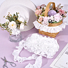 1Roll Polyester Ribbons SRIB-ME0001-15B-4
