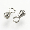 925 Sterling Silver End Pieces X-STER-K037-029A-2