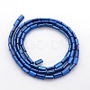 Electroplate Non-magnetic Synthetic Hematite Beads Strands G-J220-03-2