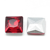 Pointed Back Glass Rhinestone Cabochons RGLA-T027-10x10mm-05-2