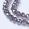 Electroplate Glass Beads Strands EGLA-A044-T3mm-A16-3
