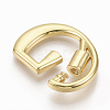 Brass Screw Carabiner Lock Charms KK-T046-001G-G-NF-3