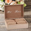 Gorgecraft Rectangle Wooden Wedding Double Ring Box OBOX-GF0001-09-6