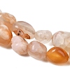 Natural Cherry Blossom Agate Beads Strands G-Z107-A01-4