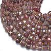 Natural Strawberry Quartz Beads Strands G-K389-A69-01-3