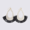 (Jewelry Parties Factory Sale)PU Leather Dangle Earrings EJEW-JE03605-05-1
