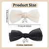 2 Pairs 2 Colors Alloy Shoe Buckle Clips FIND-GO0003-50-2