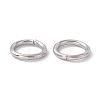 Non-Tarnish 304 Stainless Steel Open Jump Rings X-STAS-C040-01I-P-4