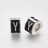 Alloy European Beads X-MPDL-S038-09Y-2