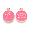 Alloy Enamel Pendants LS-X-ENAM-S124-01B-03E-1