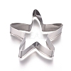 Stainless Steel Cookie Cutters AJEW-D0403-02-1