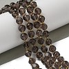 Natural Ice Obsidian Beads Strands G-K387-A09-02-1