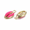 Alloy Enamel Pendants X-PALLOY-T065-27G-2