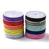 10 Rolls 10 Colors Round Polyester Elastic Cord EC-YWC001-03-1
