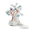 Natural Aquamarine Tree Display Decorations DJEW-E007-01RC-02-3