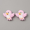 Bird Food Grade Eco-Friendly Silicone Beads SIL-WH0018-003D-1