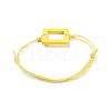 Adjustable Waxed Cotton Cord Bracelets BJEW-JB04294-05-3