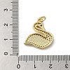 Brass Micro Pave Cubic Zirconia Pendants KK-Q808-33G-3