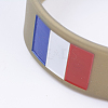 Silicone Wristbands Bracelets X-BJEW-K168-01A-2