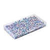 100G Flat Round Craft Style Opaque Acrylic Beads SACR-FS0001-34-6