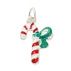 Christmas Themes Alloy Enamel Pendants FIND-I063-01I-1