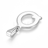 Non-Tarnish 304 Stainless Steel Pendants STAS-F106-95P-Q-01-2