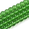 Transparent Glass Beads Strands GLAA-T032-T10mm-07-1