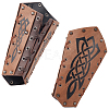 Adjustable PU Leather Cord Bracelet with Cord AJEW-WH0270-433A-1