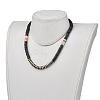 Handmade Polymer Clay Heishi Beads Beaded Necklaces NJEW-JN02901-05-3