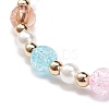 Colorful Alloy Enamel Cute Charms Bracelet BJEW-JB08661-8