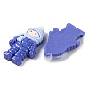 Christmas Decorations Theme Opaque Resin Decoden Cabochons RESI-Z026-01P-2