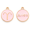 Alloy Enamel Pendants ENAM-S124-01A-09A-1