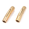 Tube 304 Stainless Steel Bayonet Clasps STAS-Q034-1G-2