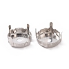 Non-Tarnish Stainless Steel Rhinestone Claw Settings STAS-L229-04A-2