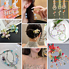 150Pcs 3 Colors Transparent Two Tone Spray Painted Glass Beads GLAA-LT0001-04A-5
