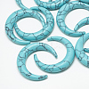 Synthetic Turquoise Cabochons TURQ-S290-13A-01-1