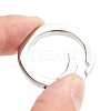 304 Stainless Steel Spring Gate Rings X-STAS-I133-14A-3