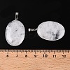 Natural Quartz Crystal Pendants G-T138-207C-4