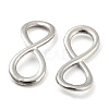 Alloy Infinity Connector Charms FIND-G065-21P-2