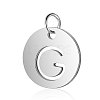 Non-Tarnish 304 Stainless Steel Charms STAS-S105-T514S-G-1