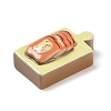 Bear Bread Opaque Resin Decoden Cabochons CRES-Q220-05D-2
