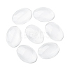 Transparent Oval Glass Cabochons GGLA-R022-35x25-4