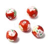 Handmade Porcelain Beads PORC-A034-02G-1
