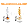 16Pcs DIY Hair Accessories Set PALLOY-PH01472-2