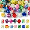 80Pcs 14 Styles Imitation Pearl Acrylic Beads OACR-FS0001-63-1