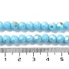 Opaque Glass Beads Strands EGLA-A035-P6mm-L08-4