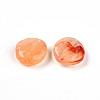 Transparent Acrylic Beads TACR-T028-41E-3