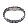 Synthetic Non-Magnetic Hematite Beaded Bracelets for Men BJEW-E102-01P-2